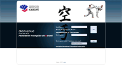 Desktop Screenshot of mail.ffkarate.fr